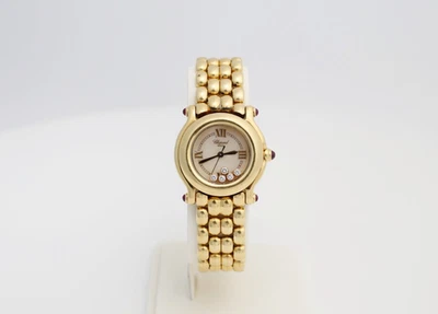 Reloj Pulsera Chopard Happy Sport Mujer Oro Amarillo 18K, Ref 27/6150-22-106.5 Gr Foto 1 de 4