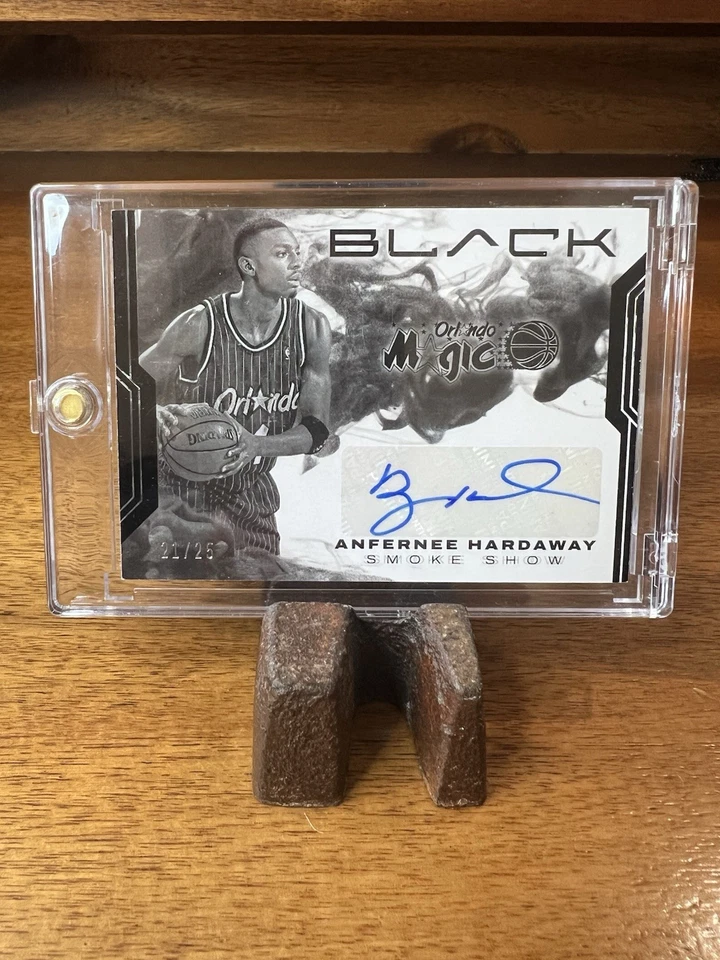 **¡ANFERNEE HARDAWAY SMOKE SHOW AUTOMÁTICO!!** || Inserto Panini Black Smoke Show /25 💨 Foto 1 de 2