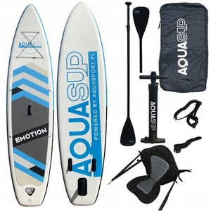 SUP AQUASUP EMOCIÓN 350X84CM - SET COMPLETO: PALA, ASIENTO HASTA 190KG - Imagen 1 de 16