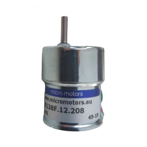 Mini moto riduttore 12V DC 20 Ncm 9 rpm 95mA motore micro motors BS138F - Picture 1 of 7