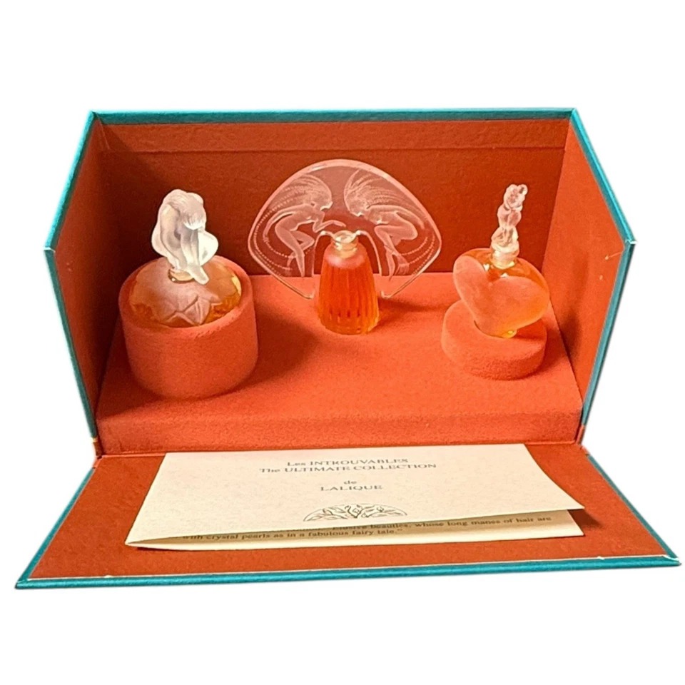 Lalique Les Introuvables The Ultimate Collection Miniatura Mini Perfume Set Trío Foto 1 de 4