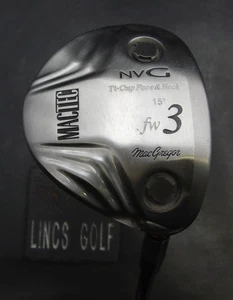 MacGregor MacTec NVG 15° 3 Wood Stiff Graphite Shaft Trioent Grip - Picture 1 of 5