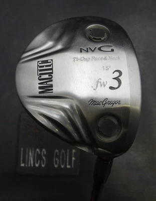 MacGregor MacTec NVG 15° 3 Wood Stiff Graphite Shaft Trioent Grip - Image 1 of 4