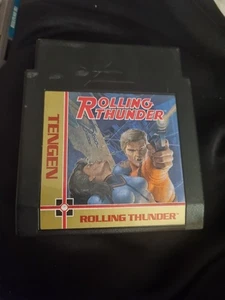 Carro de juegos Rolling Thunder Nintendo Nes versión NTSC Estados Unidos  - Imagen 1 de 2