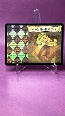 HARRY POTTER TCG BASE SET HOLO FOIL #13/116 NEARLY HEADLESS NICK M/NM - Image 1 of 4