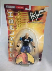 WWF Backlash Super Stars Stone Cold Actionfigur Jakks Pacific 2000 - Bild 1 von 7