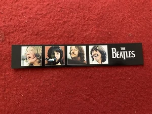 THE BEATLES POSTCARD COLLECTORS CARD ADVERT FLYER NR MINT CONDITION FROM 2000 - Imagen 1 de 2