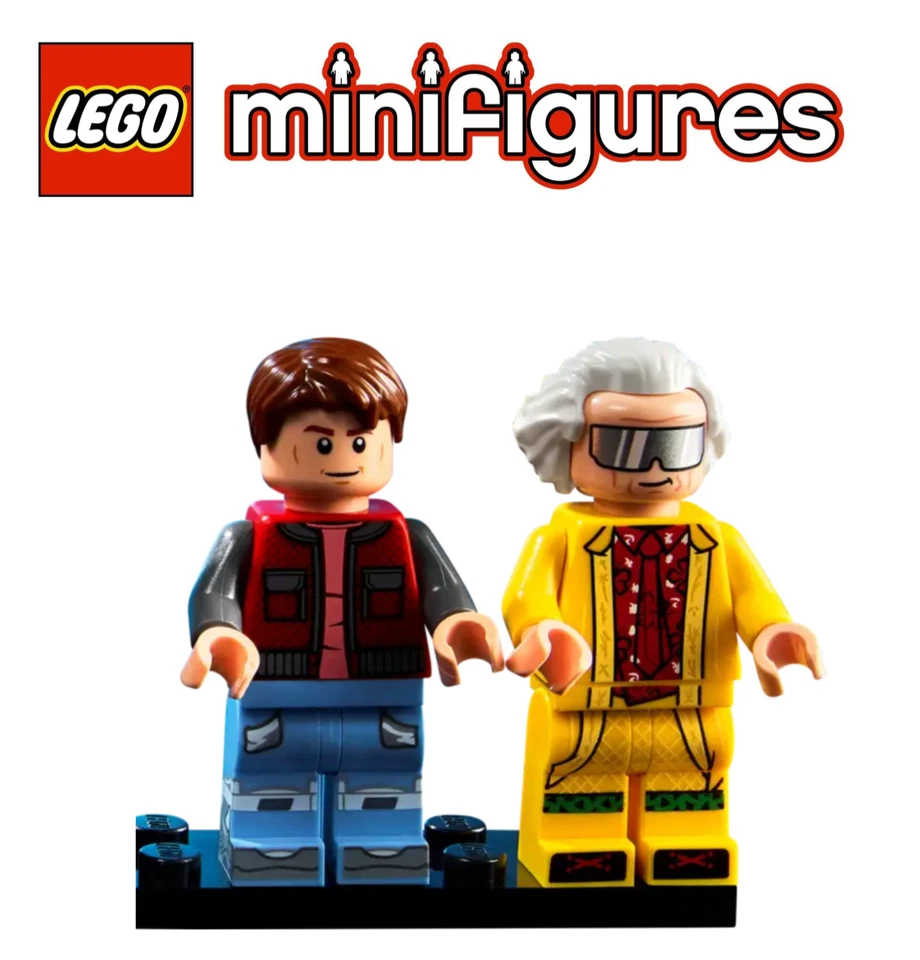 LEGO® Zurück in die Zukunft 10300 Doc Brown Marty McFly Back to Future Neu