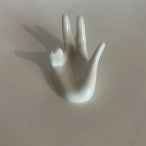 Okarina Keramik handgeformt Schmuck Halter Dekor Figur Ständer nur EUC - Bild 1 von 5