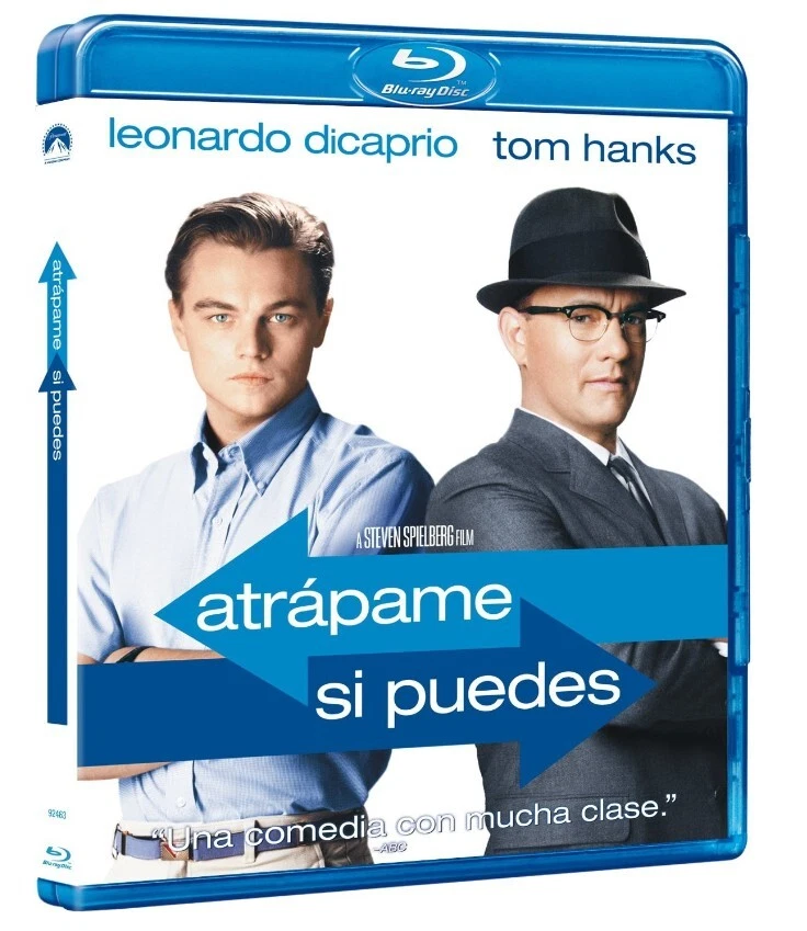 ATRÁPAME SI PUEDES L. Dicaprio, Ton Hanks BLU-RAY Región B 'L-14' - Imagen 1 de 1