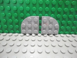 Lego 2 Gris Azulado Claro 3x3 Placa Base con Esquina Redondeada NUEVO - Imagen 1 de 1