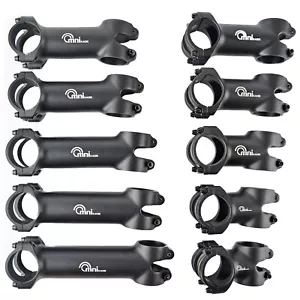 OMNI Racer WORLDS LIGHTEST ULTRA-Lite 3D Forged Alloy Stem: 31.8x 40-130mm BLACK - Picture 1 of 64
