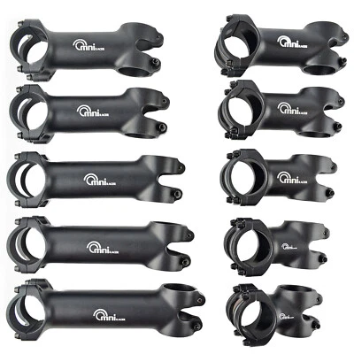 OMNI Racer WORLDS LIGHTEST ULTRA-Lite 3D Forged Alloy Stem: 31.8x 40-130mm BLACK - Image 1 of 4