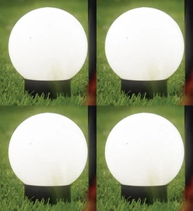 4 x LED Garten XL Solarlampe Solarleuchte Solarkugel Solar Lampe Leuchte Kugel - Bild 1 von 1