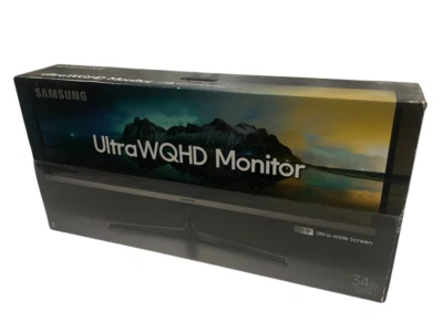 NEW Samsung 34" Class Ultrawide Monitor with 21:9 Wide Screen, S34J552WQNXZA - Image 1 of 4