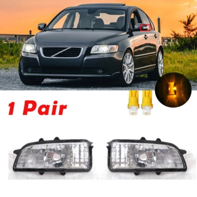 Luz de señal de giro del espejo retrovisor para Volvo S40 S60 S80 C30 C70 V50 V70 2007-2012 Foto 1 de 4