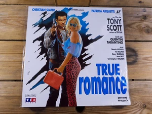 TRUE ROMANCE LASERDISC LD PAL CHRISTIAN SLATER PATRICIA ARQUETTE DENIS HOPPER - Photo 1/1