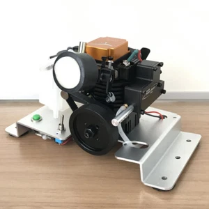 Mini 4-Stroke Methanol Engine Generator Model Toy DIY Nitro Engine Motor 0.5HP - Picture 1 of 8