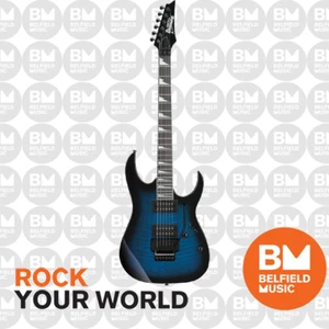 Ibanez GRG320FATBS Electric Guitar Transparent Blue Sunburst - Brand New - Picture 1 of 6
