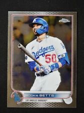 2022 Topps Chrome Base #100 Mookie Betts - Los Angeles Dodgers