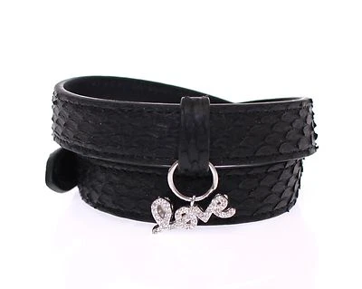 Pulsera NIALAYA Auténtica Para Hombre Cuero Circonita cúbica Love Plata 925 s. M PVP $400  Foto 1 de 4