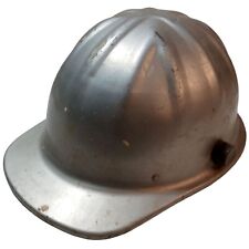 Vintage McDonald T Cap Metal Aluminum Hard Hat Mine Safety Appliance