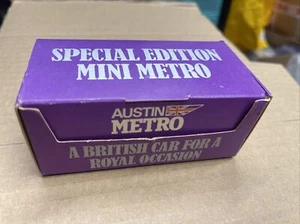 CORGI SPECIAL EDITION AUSTIN MINI METRO BRITISH CAR ROYAL OCCASION 51693 Boxed - Picture 1 of 4