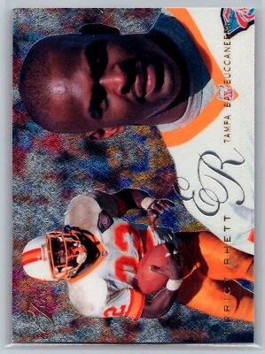 1995 Flair #208 Errict Rhett BUCCANEERS - Image 1 of 2