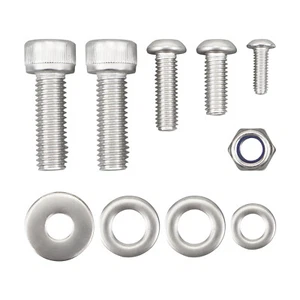 Rear Brake Reservoir Bolts Washers Nuts Set For Yamaha Banshee 350 YFZ350 Models - Picture 1 of 4