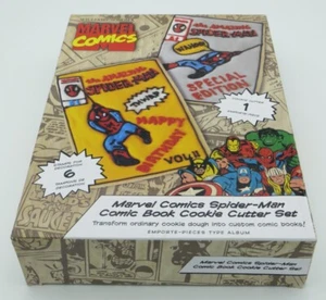 Spiderman Cookie Cutter Set Williams-Sonoma New Marvel Comics Spider-Man - Picture 1 of 4