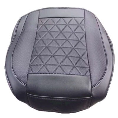 PU Leather Car Seat Cover Full Surround Breathable Pad For Auto Chair Cushion - Image 1 of 4