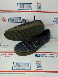 Vans Authentic Tartan Gum in and Classic Gum Plaid Skate Sneakers Shoes Unisex - Picture 1 of 11