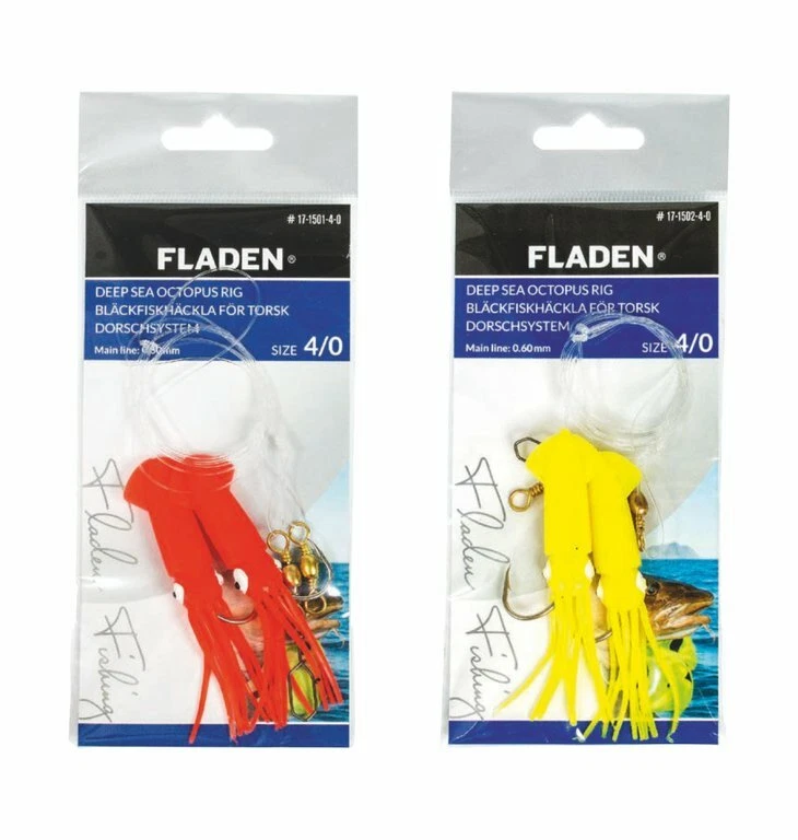 FLADEN Octopus Solid - Dorschsystem Dorschvorfach Octopus Vorfach Meeresvorfach - Bild 1 von 1