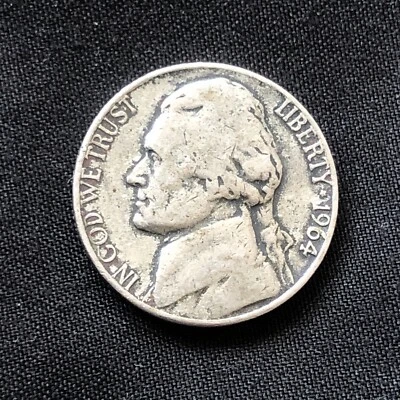 1964 jefferson nickel D - Special Strike??? - SMS?? - Please See Photos - Image 1 of 4
