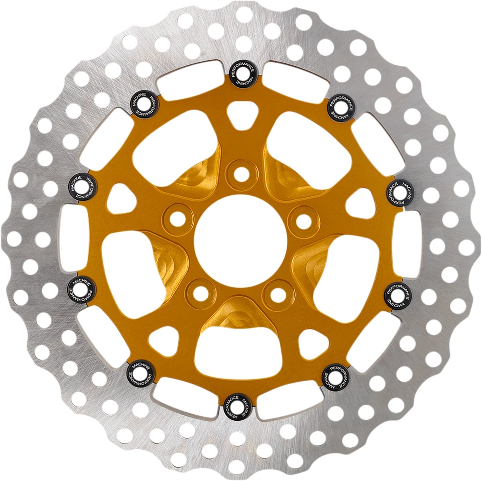PERFORMANCE MACHINE (PM) - 0133-1806S-G - Two-Piece Brake Rotor for Harley-David - Image 1 of 1