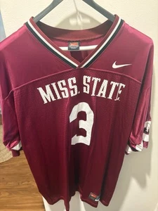 Mississippi State Bulldogs Vintage Nike Football Jersey #3 Dontae Walker - Picture 1 of 3