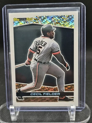 1993 Topps - Oro Negro Cecil Fielder #30 Premios Foto 1 de 2