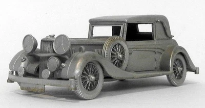 Danbury Mint Appx 10cm Long Pewter DM0057 - 1936 Alvis Speed 25 — 第 1/3 张图片