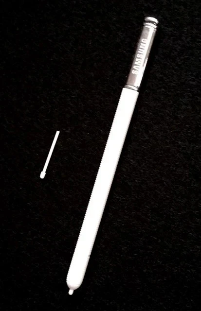 Repuesto lápiz óptico táctil S Pen para Samsung Galaxy Note 4 blanco OEM Foto 1 de 1