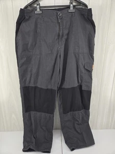 DISTRESSED Bear Grylls Craghoppers Pants Mens 40R 40x30.5 Gray Black - Picture 1 of 14