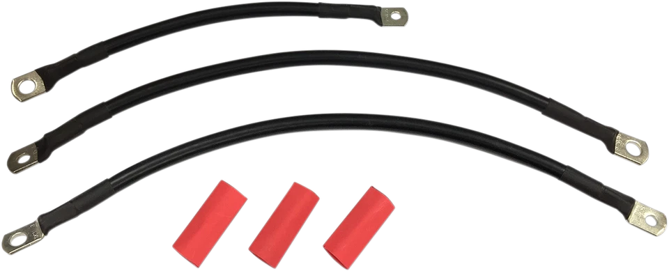 Kit de cables de batería Drag Specialties para Harley Davidson Dyna 1994-2009 Foto 1 de 1