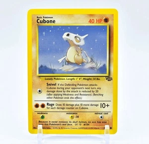 Cubone - 50/64 Jungle Unlimited Common Pokemon - LP - Picture 1 of 1