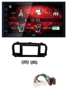 JVC DAB USB Bluetooth 2DIN MP3 Autoradio für Toyota Proace Verso ab 2016 - Bild 1 von 5