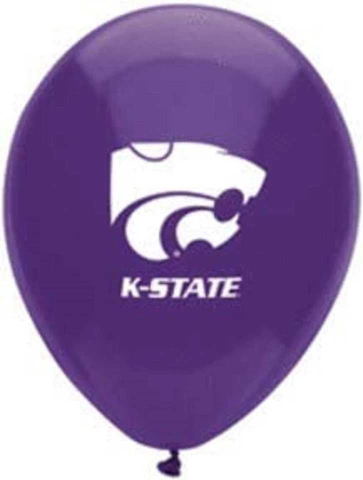 PIONEER Kansas State Wildcats NCAA College Sports Party Decoration 11" Latex Balloons