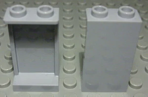 Lego Wand Container 1x2x3 new Grau 2 Stück - Picture 1 of 1