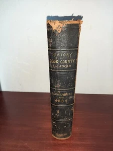 History of Cook County Illinois Illustrated 1884 A.T. Andreas - Picture 1 of 10