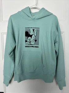 NEW Uniqlo Women Celebrate Mickey Graphic Hooded Sweatshirt(Small) *See details* - Picture 1 of 12