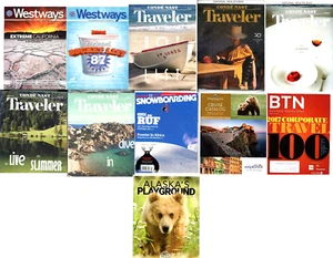 Zeitschriften Lot - WESTWAYS, TRAVELER & OTHER TRAVEL - 11 Magazine - Bild 1 von 12