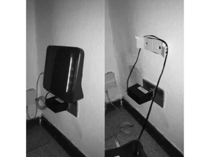 Supporto da muro per Fastweb Fastgate Modem - Photo 1/6