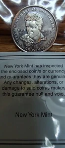 New York Mint 1996 ELVIS PRESLEY CENTENARY OF THE CINEMAQueen Elizabeth obverse - Picture 1 of 2